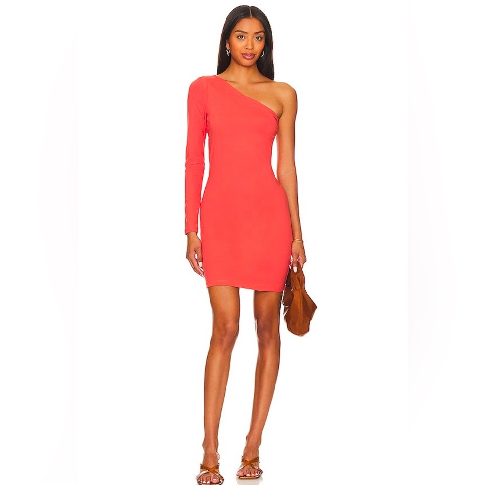 Susana Monaco One Shoulder Mini Dress